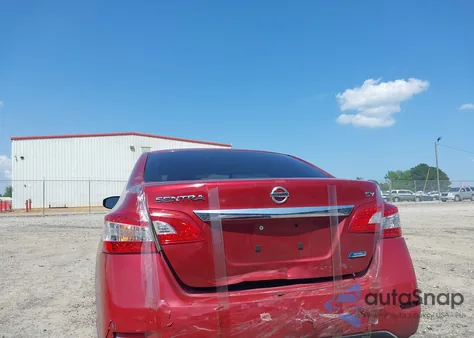 2014 Nissan Sentra Sv из США, поврежденный, VIN 3N1AB7AP3EY286901